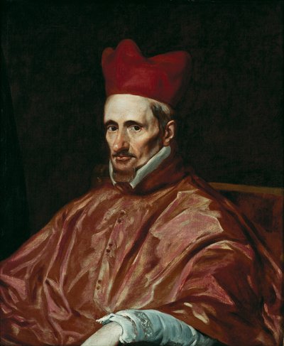 Porträt von Kardinal Gaspar de Borja y Velasco von Diego Velázquez
